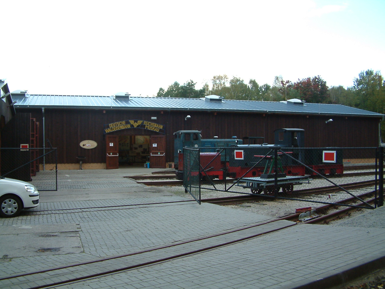 Errichtung eines Besucherinformationszentrums der Waldeisenbahn Muskau 02943 Weißwasser