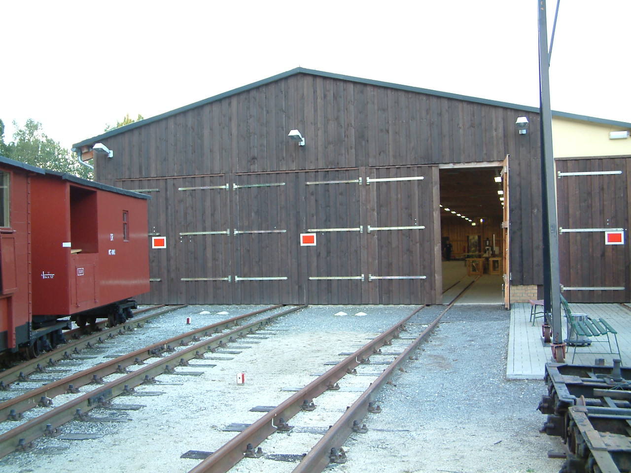 Errichtung eines Besucherinformationszentrums der Waldeisenbahn Muskau 02943 Weißwasser